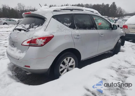 2011 Nissan Murano Sl from USA, damaged, VIN JN8AZ1MW5BW173404